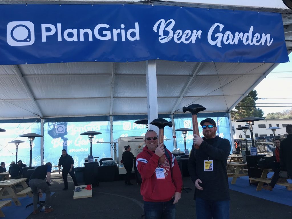 PlanGrid Beer Garden at the World of Concrete 2019