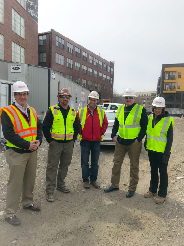 Crossland Construction Company's team in the field